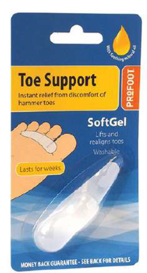Picture of £3.49 PROFOOT SOFT GEL TOE SUPPORT