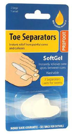 Picture of £3.29 PROFOOT SOFT GEL TOE SEPS