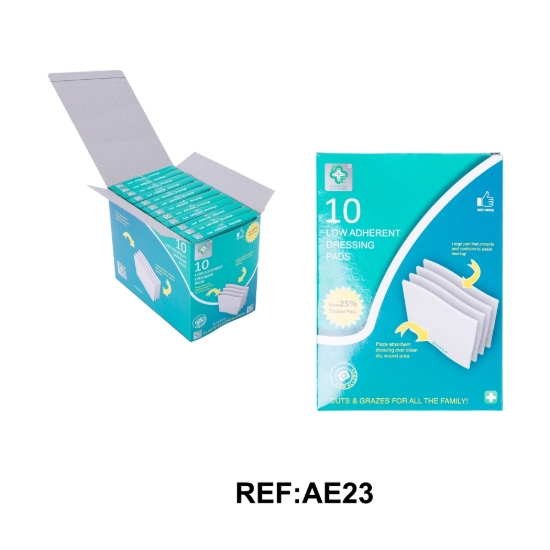 Picture of £1.99 LOW ADHERANT DRESSING PADS x 10