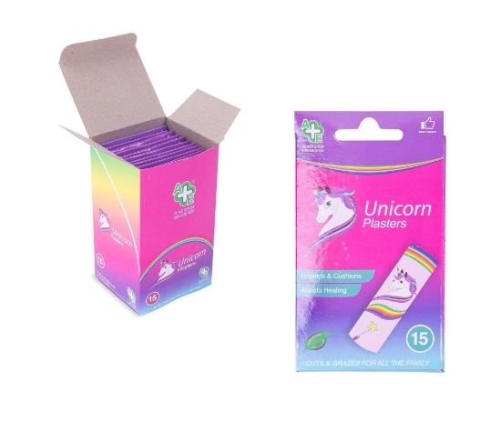 Picture of £1.79 UNICORN PLASTERS 15's A&E