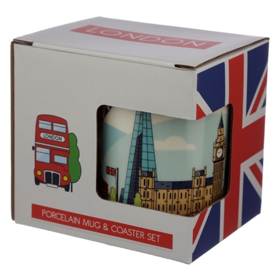 Picture of £3.99 LONDON ICONS MUG & COASTER SET