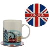 Picture of £3.99 LONDON ICONS MUG & COASTER SET