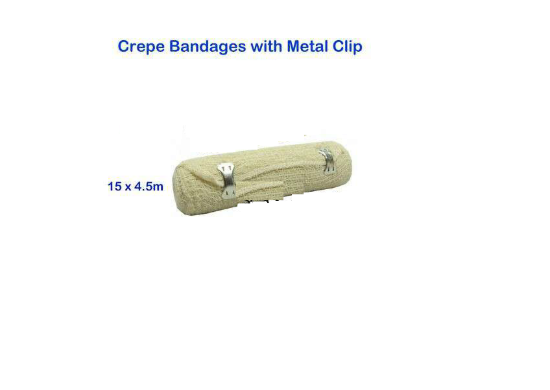 Picture of £1.29 QUALICARE CREPE BANDAGE 15cm x4.5M