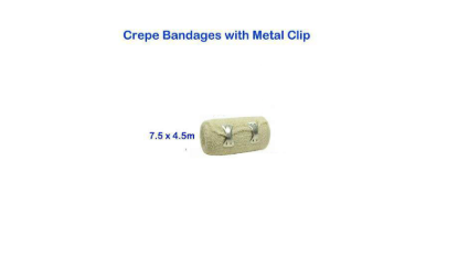 Picture of £0.79 QUALICARE CREPE BANDAGE 7.5cmx4.5M