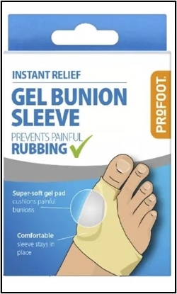 Picture of £8.49 PROFOOT GEL BUNION SLEEVE