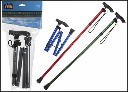 Picture of £9.99 FOLD WALKING STICKS BLACK