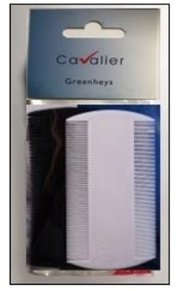 Picture of £0.99 CAVALIER 2 ASSTD PLASTIC NIT COMBS