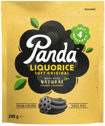 Picture of £2.99 PANDA LIQUORICE BAGS 240g