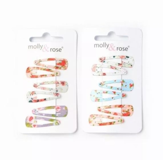 Picture of £1.29 MOLLY ROSE 6 FLORAL SLEEPIES 3cm