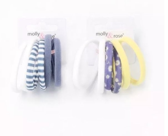 Picture of £1.29 MOLLY ROSE 6 JERSEY ELASTICS 7mm