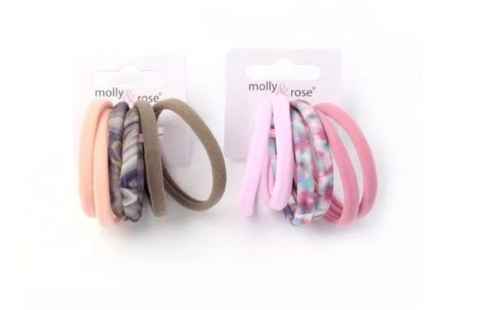 Picture of £1.29 MOLLY ROSE 6 JERSEY ELASTICS 7mm
