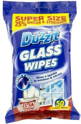 Picture of £1.25 GLASS WIPES
