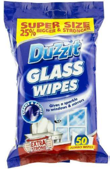 Picture of £1.25 GLASS WIPES