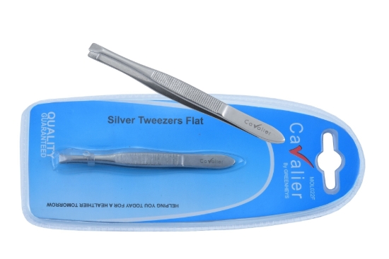 Picture of £1.99 CAVALIER TWEEZER S.STEEL FLAT
