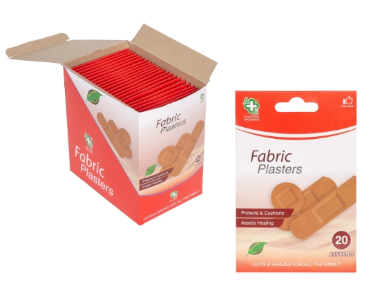 Picture of £1.00 FABRIC PLASTERS 20's