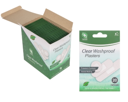 Picture of £1.00 CLEAR PLASTERS 20's