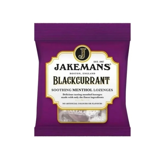 Picture of £1.09 JAKEMANS BLACKCURRANT NEW BAG 73g