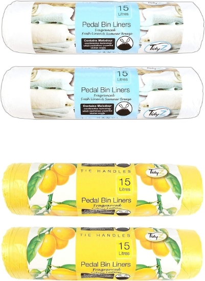 Picture of £1.25 PEDAL BIN LINERS 2 ASSORTED