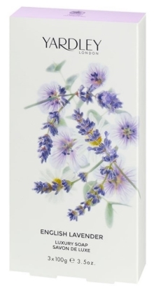 Picture of £14.00/9.75 YARDLEY LAVENDER SOAP100Gx3