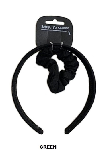 Picture of £1.49 BACK TO SCHOOL ALICE/SCRUN. GREEN