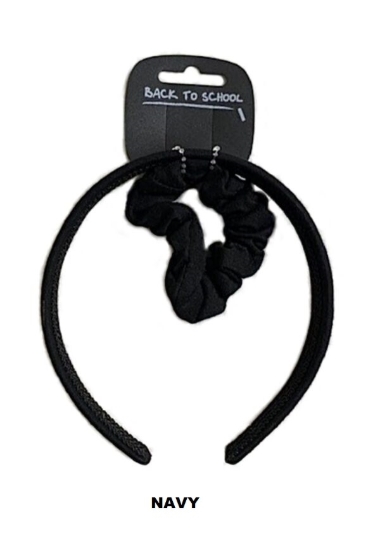 Picture of £1.49 BACK TO SCHOOL ALICE/SCRUN. NAVY