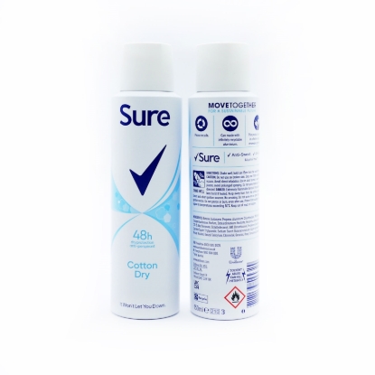 Picture of £2.25 SURE 150ml A/P COTTON WOMANS