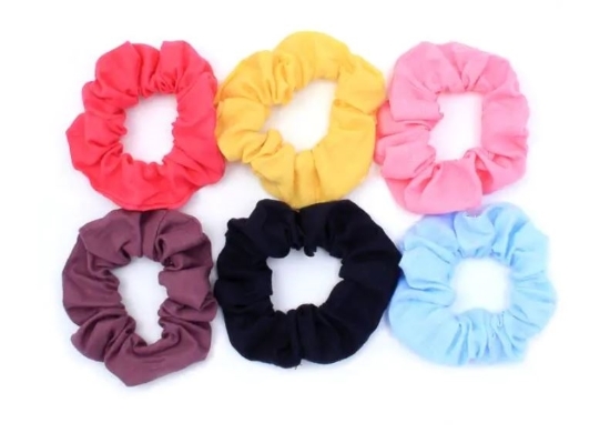 Picture of £1.29 MOLLY ROSE 9cm COTTON SCRUNCHIE
