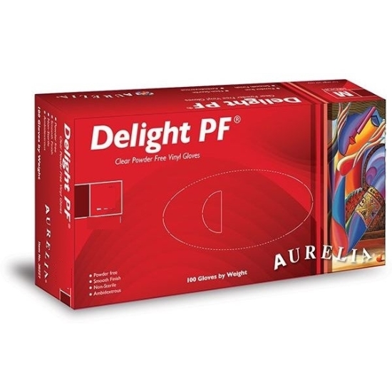 Picture of £5.00 DISPOSABLE VINYL GLOVES X100 SMALL