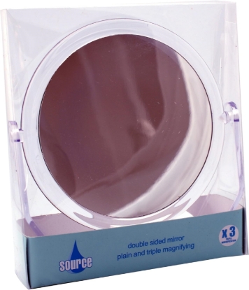 Picture of £3.99 SOURCE LARGE CLEAR MIRROR IN BOX