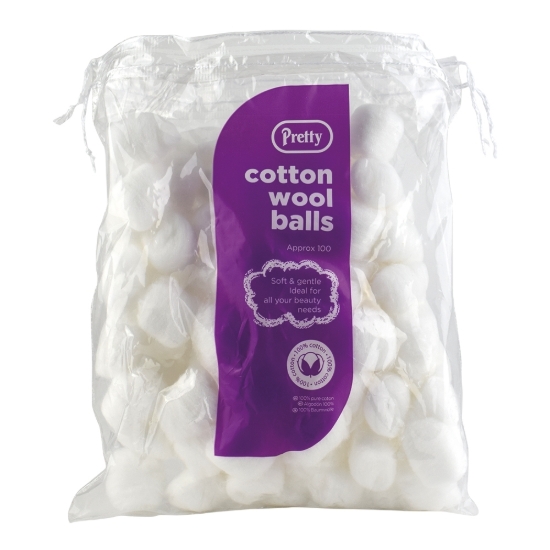 Picture of £1.25 COTTON WOOL BALLS x 100