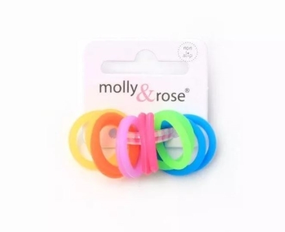 Picture of £1.29 MOLLY ROSE SILICONE ELASTICS ASSTD