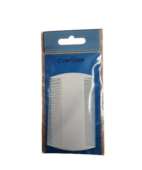 Picture of £0.99 MEDISURE 2 WHITE PLASTIC NIT COMBS