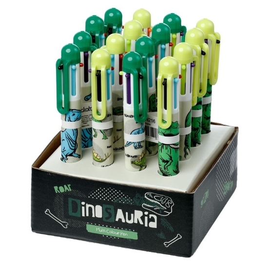 Picture of £1.00 DINOSAUR 6 COLOUR CHANGE PENS (36)