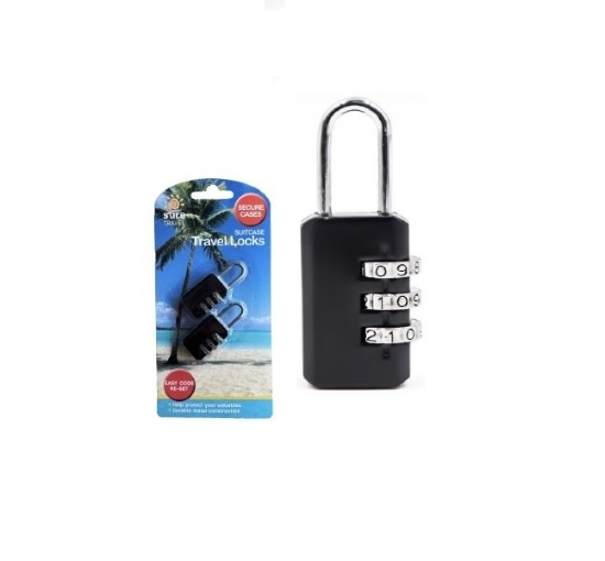 Picture of £2.99 SURE TRAVEL COMBINATION CASE LOCKS