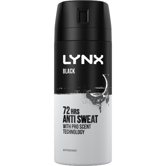 Picture of £3.75 LYNX 150ml ANTI-PERSP BLACK