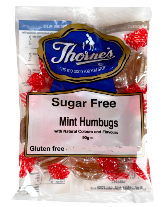 Picture of £1.50 THORNES MINT HUMBUGS S-FREE
