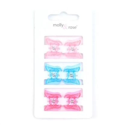 Picture of £1.29 MOLLY ROSE BUTTERFLY MINI CLAMPS