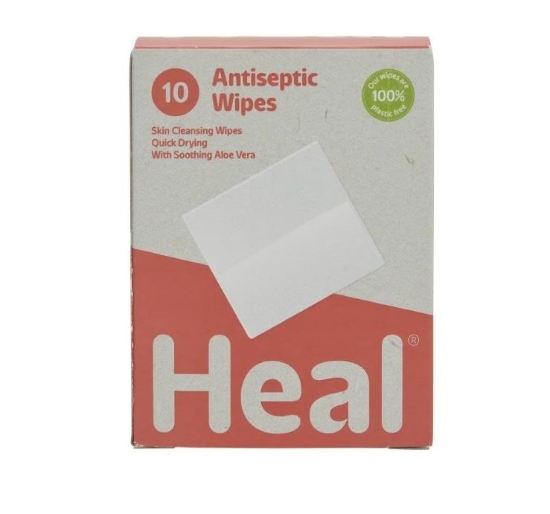 Picture of £1.00 HEAL 10 PACK ANTI-SEPTIC WIPES