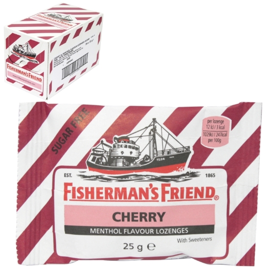 Picture of £0.99 FISHERMAN'S FRIENDS CHERRY (24)