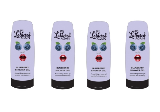 Picture of £1.25 LATHERED 200ml SHOWER GEL BL.BERRY