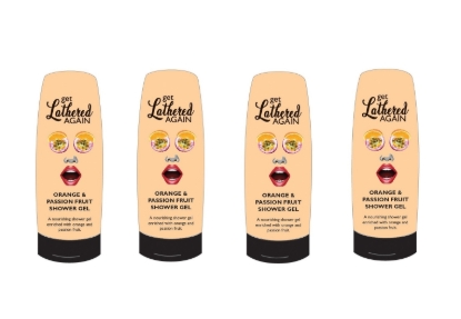 Picture of £1.25 LATHERED 200ml SHOWER GEL ORANGE