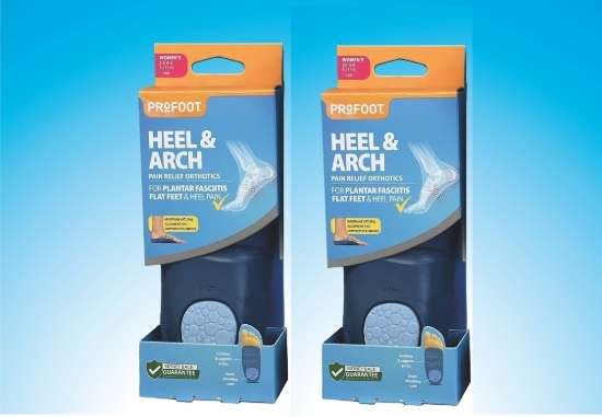 Picture of £14.99 PROFOOT HEEL & ARCH ORTHOTICS FEM