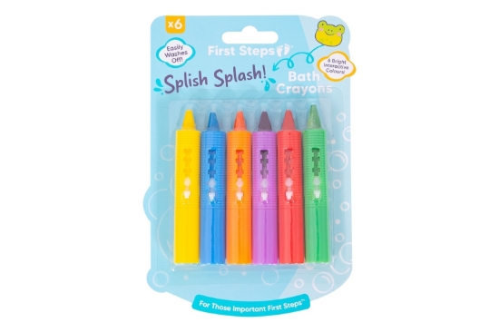 Picture of £1.99 FIRST STEPS BATHTIME CRAYONS x 6
