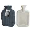 Picture of £4.99 HOT WATER BOTTLES KNITTED 2L 3 AST