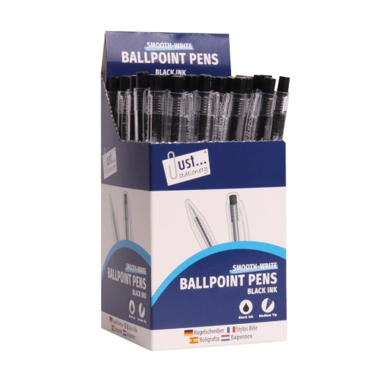 Picture of BLACK REPORTER PENS TALLON (50)