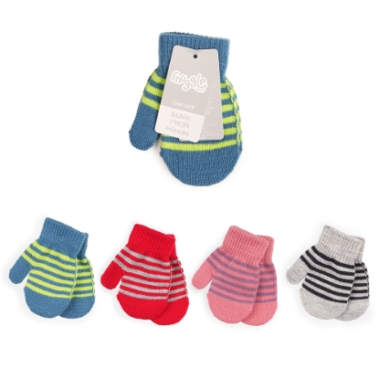 Picture of £1.00 BABIES SOFT MITTENS