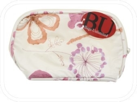 Picture of £4.99 ROYAL QUILTED PINK TOILET BAG