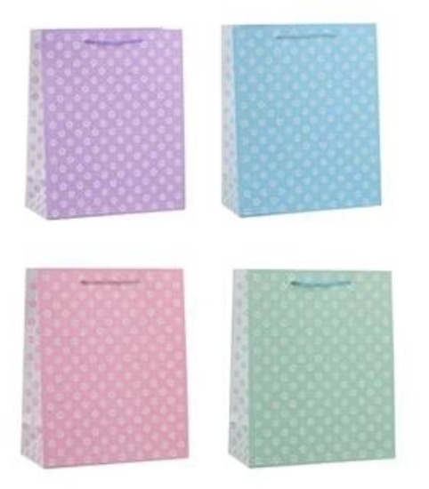 Picture of £1.00 GIFT BAGS DITSY FLORAL MEDIUM