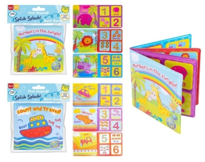 Picture of £1.49 FIRST STEPS BATH BOOKS 2 ASSTD