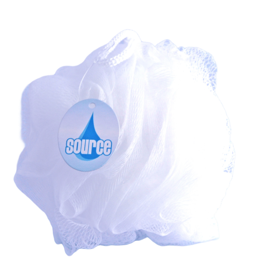 Picture of £0.99 SHOWER FLOWER SPONGES 50g WHITE